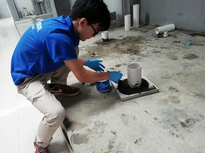 "Waterproof Skills Training" To Make Yourself Better!(图11) (The participants personally experienced the paint construction method)