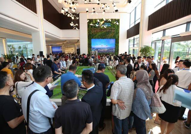 The number of enquiry from potential buyers bodes well for the entire 80-acre project which will be developed over 10 years