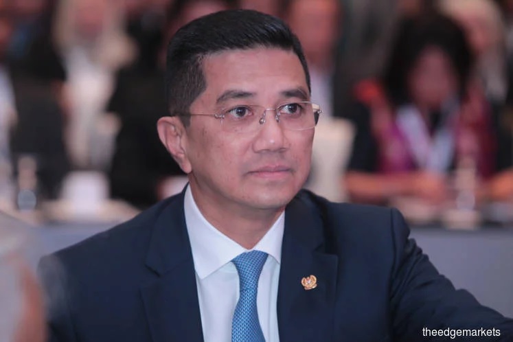 International Trade and Industry Minister Datuk Seri Mohamed Azmin Ali