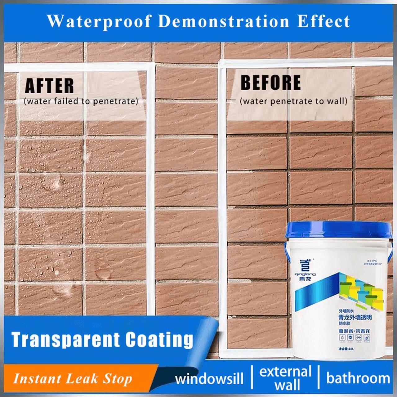 QL-Exterior Wall Transparent Waterproof Coating