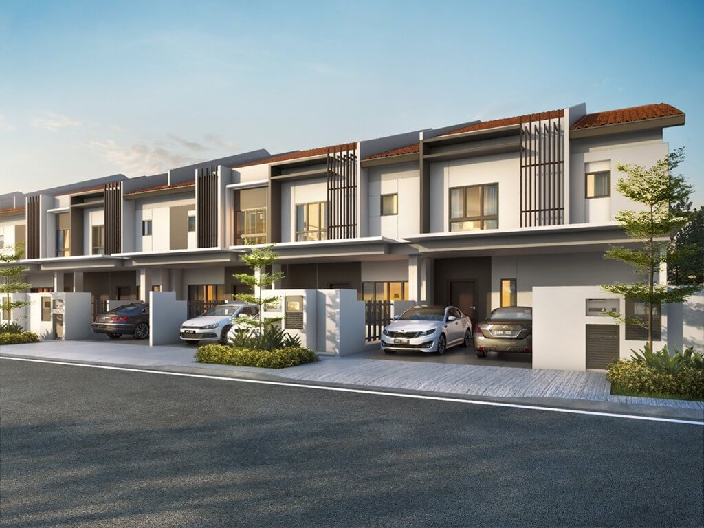 Type F of Plenum offers thoughtfully designed spaces to live, learn, work and play with four bedrooms and two living areas.