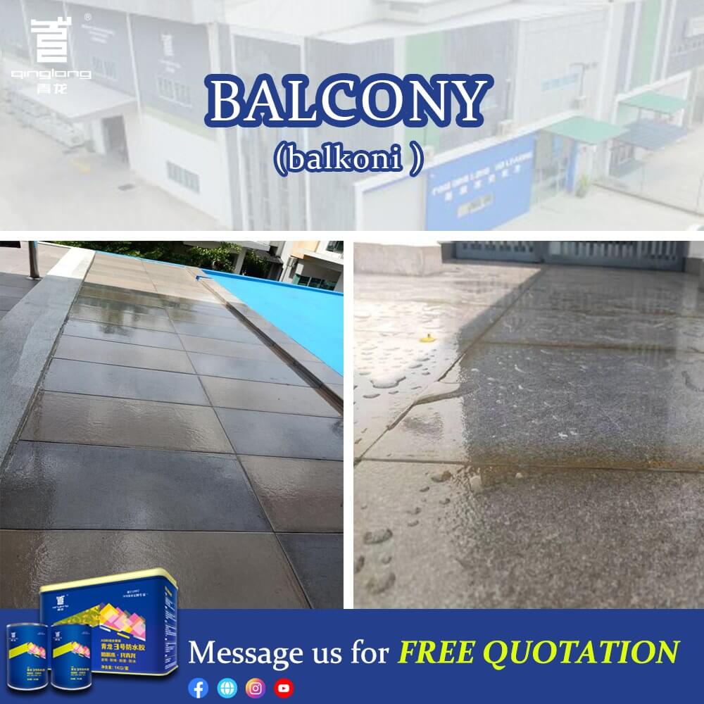 QINGLONG NO3. TRANSPARENT WATERPROOF COATING