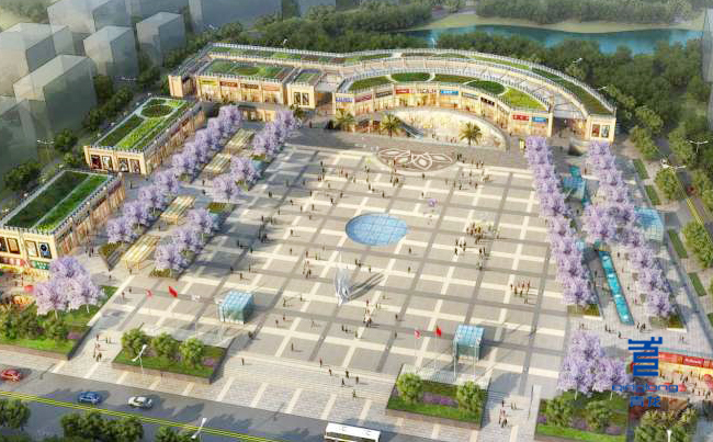 Guigang, Pingnan Central Plaza